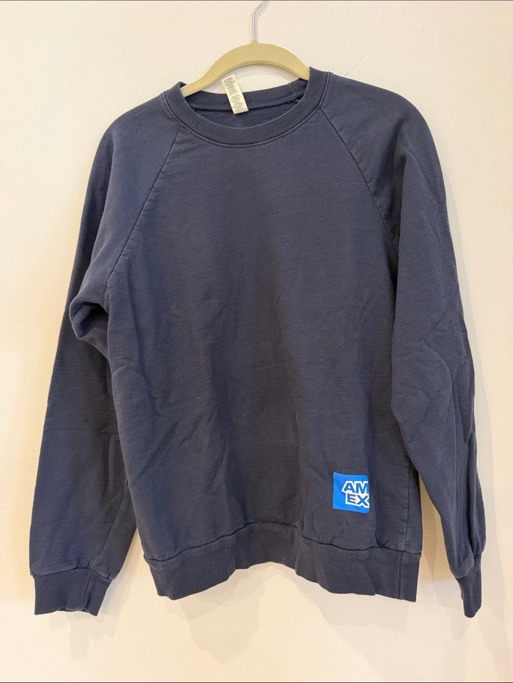 American Express Navy Crewneck Sweater
